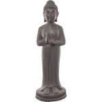 Graue Asiatische 32 cm Butlers Buddha Figuren aus Stein 