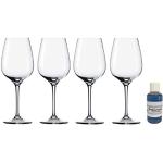 Dekomiro Eisch Superior Sensis Plus Bordeaux Gläser 500/21 4er Set mit 50 ml Spülmittel
