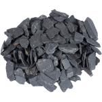 Schwarze Dekosteine aus Stein 