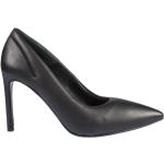 Reduzierte Schwarze DEL CARLO High Heels & Stiletto-Pumps aus Leder für Damen Größe 36,5 