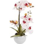 Reduzierte Rosa Delavita Runde Künstliche Orchideen aus Kunststoff 