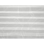 Weiße Delavita Plissees strukturiert aus Polyester transparent 