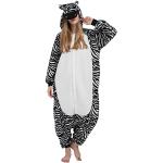 Zebra-Kostüme aus Fleece für Damen Größe L 