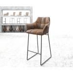 Reduzierte Braune Moderne DeLife Yulo-Flex Schalenstühle & Schalensessel aus Polyester mit Armlehne Breite 50-100cm, Höhe 100-150cm, Tiefe 0-50cm 