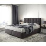 Reduzierte Schwarze Moderne DeLife Dream-Fine Betten mit Matratze 160x200 