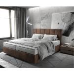 Reduzierte Braune Moderne DeLife Dream-Fine Betten mit Matratze 180x200 