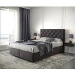 Reduzierte Schwarze Gesteppte Moderne DeLife Dream-Great Betten mit Matratze 140x200 