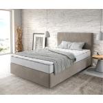 Reduzierte Beige Moderne DeLife Dream-Well Betten mit Matratze 120x200 