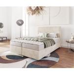 Beige Moderne DELIFE Dream-Well Betten mit Matratze 140x200 
