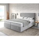 Reduzierte Graue Moderne DeLife Dream-Well Betten mit Matratze 160x200 