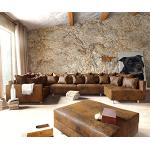 Braune Antike DELIFE Clovis Barhocker & Barstühle aus Polyester mit Armlehne Breite 0-50cm, Höhe 0-50cm, Tiefe 0-50cm 