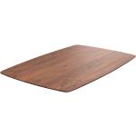 Reduzierte Hellbraune DELIFE Edge Tischplatten aus Massivholz Breite 100-150cm, Höhe 0-50cm, Tiefe 50-100cm 