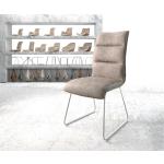 Reduzierte Taupefarbene Moderne DeLife Xantus Designer Stühle aus Edelstahl Breite 0-50cm, Höhe 50-100cm, Tiefe 50-100cm 