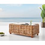 Reduzierte Braune DeLife Lounge Tische aus Holz Breite 100-150cm, Höhe 0-50cm, Tiefe 50-100cm 