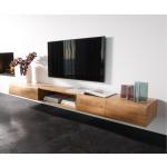 Reduzierte DELIFE Live-Edge TV-Lowboards & Fernsehtische aus Massivholz Breite 200-250cm, Höhe 0-50cm, Tiefe 0-50cm 
