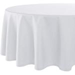 Reduzierte Weiße Moderne Delindo Lifestyle ovale Tischdecken 