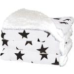 Weiße Sterne Moderne Delindo Lifestyle Kuscheldecken & Wohndecken aus Kunstfaser 150x200 