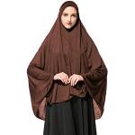 Unifarbene Quadratische Hijabs mit Fransen aus Chiffon für Damen Größe L für den für den Herbst 