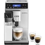 Reduzierte Weiße DeLonghi Kaffeevollautomaten mit Kaffee-Motiv mit Kaffeemühle 