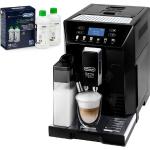 Schwarze DeLonghi ECAM Kaffeevollautomaten mit Kaffeemühle 