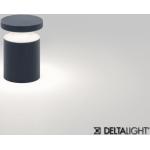 Delta Light Bazil LED Pollerleuchte - aluminium eloxiert/Aluminium | 21,5 cm