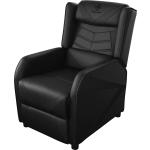 Schwarze Gaming Stühle & Gaming Chairs aus Kunstleder klappbar 