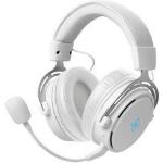 DELTACO WHITE LINE Kabelloses Gaming Headset Kopfhörer 3,5mm-Kabel Headset (inkl. 5 Jahre Herstellergarantie), weiß
