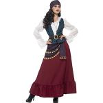 Reduzierte Lila Smiffys Piratenkostüme aus Polyester für Damen Größe L 