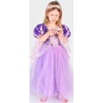 Lila Prinzessin-Kostüme für Kinder Größe 128 