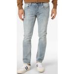 Reduzierte Blaue Unifarbene Denham Nachhaltige Slim Fit Jeans aus Denim für Herren Weite 34, Länge 32 