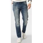 Reduzierte Blaue Unifarbene Denham Nachhaltige Slim Fit Jeans aus Denim für Herren Größe XXL Weite 30, Länge 30 