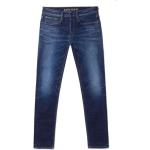 Dunkelblaue Denham Nachhaltige Slim Fit Jeans aus Denim für Herren Weite 30, Länge 32 
