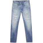 Blaue Denham Nachhaltige Slim Fit Jeans aus Denim für Herren Weite 33, Länge 32 