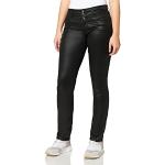 Reduzierte Schwarze Casual Street One Slim Fit Jeans aus Denim für Damen Größe M Weite 27 