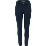 Reduzierte Dunkelblaue TCHIBO Bio Slim Fit Jeans aus Denim für Damen Größe S Weite 36 