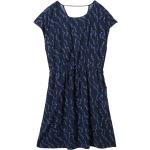 Blaue Tom Tailor Denim Shirtkleider mit Cutwork für Damen Größe XS 