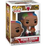 Dennis Rodman White Jersey NBA Chicago Bulls POP Basketball #103 Figur Funko