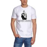 Coole-Fun-T-Shirts Denny Crane- Boston LEGAL - Weiss/schwarz T-Shirt GR.XXXL