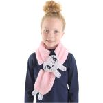 Reduzierte Pinke Kinderschals aus Polyester für Mädchen 