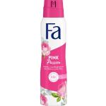 Aluminiumfreie Fa Pink Passion Deodorants mit Rosen / Rosenessenz 