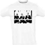 Weiße Depeche Mode Bio Herrenbandshirts Größe M 