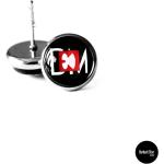 Depeche Mode Runde Cabochon Ohrringe aus Glas personalisiert 