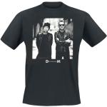 Schwarze Depeche Mode Rundhals-Ausschnitt Herrenbandshirts Größe XXL für Festivals 