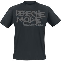Depeche Mode T-Shirt - People Are People - S bis XXL - für Männer - Größe XL - schwarz - Lizenziertes Merchandise