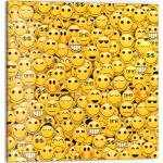 Moderne Emoji Smiley Küchenrückwände aus Glas Breite 50-100cm, Höhe 50-100cm, Tiefe 50-100cm 