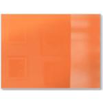 Orange Unifarbene Moderne Hackbretter mit Tiermotiv Matte aus Glas 