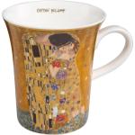 Goldene Jugendstil Gustav Klimt Becher & Trinkbecher aus Porzellan 
