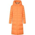 Orange Winddichte Atmungsaktive Derbe Hamburg Nachhaltige Damenmäntel für den für den Winter 