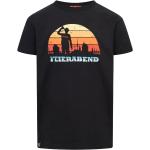 Schwarze Derbe Hamburg Feierabend Nachhaltige T-Shirts aus Baumwolle für Herren Größe M 