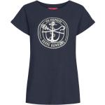 Derbe T-Shirt JF Barbe Mono GOTS Women navy/off white - Größe M